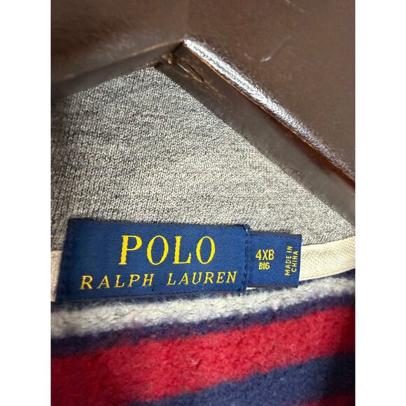 Polo Ralph Lauren Cardigan Sweater Aztec Utility Navajo Sportsman Guide 4XB - Picture 10 of 14